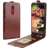Brand gligle R64 pattern up and down open leather cover case for Wiko View XL case protective shell bags