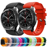 20mm 22mm Band for Samsung Galaxy Watch 5/6/4/3/46mm/active 2/Gear s3 Frontier/Sport silicone bracelet Huawei GT 4/3/2/2E strap