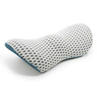 Memory Foam Lumbar Cushion Ergonomic Memory Foam Lumbar Support Pillow for Low Back Pain Relief Office Chair Car for Comfort