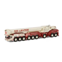 1:87 Scale LIEBHERR LTM 1750 Crane Alloy Engineering Model Diecast Toys Alloy Truck 08-1199 Collectible Ornament