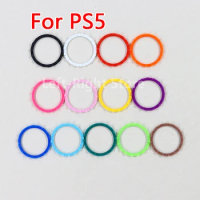 10PCS Plastic Thumbstick Accent Rings For Sony Playstation 5 PS5 Controller Replacement Parts