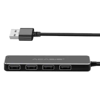 Acasis USB 2.0 3.0 Compact Portable High Speed HUB Support Multipe USB Decice Hub for PC Laptop 4 Po