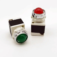 Penunjuk Lampu Isyarat, Shanghai Senao, AD11-25 / 20 dan AD11-25 / 40, Lampu LED, Diameter 25mm, War