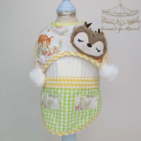 Animal-Go-Round เสื้อผ้าเครื่องแต่งกาย สัตว์เลี้ยง, หมา, แมว, สุนัข รุ่น Little Forest Tales - Boy