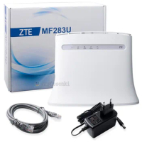 Router 4G Wifi Router ZTE MF283u 150Mbs 4G LTE CPE Cube Wireless Router 4G Wifi Router pk B315