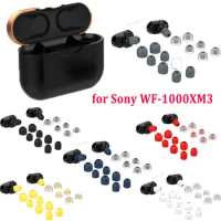 7 Pair Colors L/M/S/XS Soft Silicone Ear Bud Tips For Sony WF-1000XM3/ WF-1000XM4 Wireless Earphones