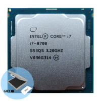 Intel Core i7-8700 i7 8700 3.2 GHz Six-Core Twelve-Thread CPU Processor 12M 65W LGA 1151