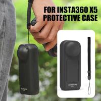 เคส Insta360 X5, เลนส์และหน้าจอป้องกัน, เคสอุปกรณ์กันฝุ่นกันตก, เหมาะสำหรับ X4, I1U7