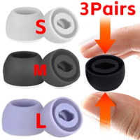 3-1Pairs Replacement Ear Tips for Samsung Galaxy Buds Pro Earbuds Protective Cover S/M/L Earpads Earplug for Samsung Buds Pro
