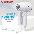 達新牌 TS-1899P 掛壁式吹風機 1200W 白色 三段溫度調節 按鍵開關