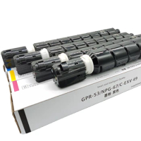 Color Toner Cartridge tn NPG67 Compatible for Canon Laser Printer C3325i C3330i C3320 1set/4pcs Toner for Printer