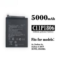New 5000mah C11P1806 Battery for Asus ZenFone 6z，ZenFone 6 2019 ZS630KL I01WD Mobile Phone Battery