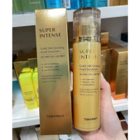 Korea TONYMOLY Super Intense Gold 24k Ginsing Snail Emulsion Moisturizing Firming Anti-wrinkle Nourishing Anti-aging Skin Care