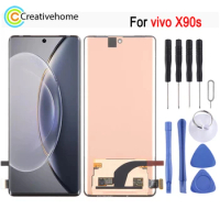 6.78'' AMOLED LCD Screen For vivo X90s Phone Display with Digitizer Full Assembly Replacement Part