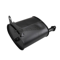 2-3kw/5-8kw Exhaust muffler assy for gasoline generator air cooled Diesel engine water pump accessories silencer pipe part
