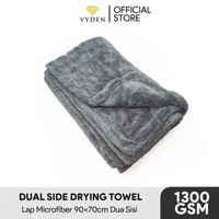 Lap Pengering Cuci Mobil VYDEN Drying Towel Twisted Loop Premium Korean Microfiber 600GSM Water Magn