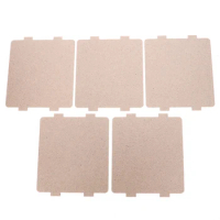 5pcs 9.9cm*10.8cm Spare Parts Thickening Mica Plates Microwave Ovens Sheets For Galanz Midea Panasonic LG Etc.. Magnetron Cap