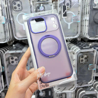 Mobest เคสกันลอยขีดข่วน หลังขุ่น เคสแม่เหล็ก ตั้งได้ หมุนได้ สำหรับรุ่น i17 17Air 17pro 17 pro max ค