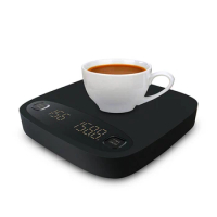 Coffee Scale hand drip espresso Rechargeable smart coffee scale USB Rechargable automatic taring /timing scale LED 2kg