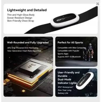 IGPSPORT HEART RATE MONITOR HR50 HR 50 CHEST DADA