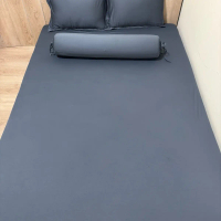 Bộ ga giường Thun lạnh 4 món Zenbedding 1 ga bo thun, 2 vỏ gối nằm, 1 vỏ gối ôm - Kích thước 1m4x2m