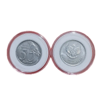1 Koleksi Kuno 50 Rupiah Tahun Edar 1999 Uang Jadul Indonesia Dengan Kemasan Folder Elegan Harga Unt
