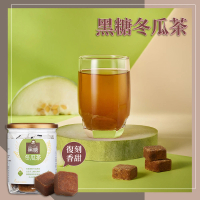 【Medolly 蜜思朵】黑糖冬瓜茶磚x1罐(17gx12入/罐)