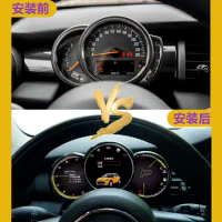 Carplay Car Radio Android Gps Car Accessories Car Car Radio Lcd Digital Cluster For Bmw Mini Cooper 2014-2023 Dashboard Crystal