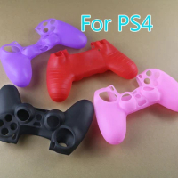 10pcs Replacement Soft Silicone Gel Rubber Case Cover For Sony Playstation 4 PS4 Controller Protection Case For PS4 Controller