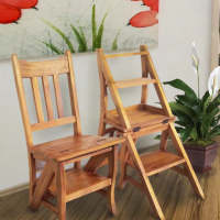 【吉迪市柚木家具】柚木樓梯椅 MU-19A(樓梯 椅子 餐椅 靠背椅)