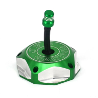 ฝาปิดถังน้ำมันเชื้อเพลิงอะลูมิเนียม CNC สำหรับ Kawasaki Kfx450r Klx450r Kx250 KX250F KX100 Kx85 KX45