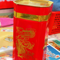 Combo 2 lon đựng trà bằng giấy mẫu 2024