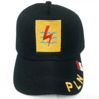 TOPI PLN ( PERUSAHAAN LISTRIK NEGARA ) FULL BORDIR