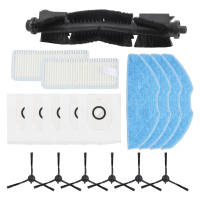 Main Side Brush Filter Mop Cloth Bag Kit For 360 For Botslab S8 Plus Vacuum