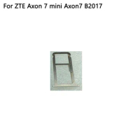Original used SD Tray Sim Card Holder Slot Replacement Parts for ZTE Axon 7 mini Axon7 B2017 B2017G Axonmini