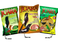JUARA BIRD FOOD 450gr Seaweed Red Star Anti Stress Voer Pur Makanan Pakan Burung Protein Tinggi Anti