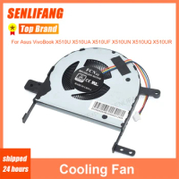 New DC5V Laptop CPU Cooling Fan For Asus VivoBook X510U X510UA X510UF X510UN X510UQ X510UR Series 4Lines