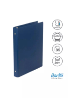 Bantex Bantex Multiring Binder 26 Ring 25mm B5 Blue #1326 01