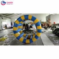 Water Play Equipment Human Hamster Inflatable Water Roller,0.9Mm Pvc Inflatable Water Wheel For Water Games