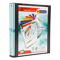 แฟ้ม 2 ห่วง สัน 3.5 ซม. ตราช้าง 9230V ดำ A4