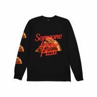 TS-Cencitive Pizza Longsleeve Black