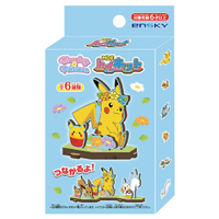 【震撼精品百貨】神奇寶貝_Pokemon~日本 精靈寶可夢立牌 卡片玩具套裝(全6種/隨機出貨)*48267