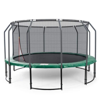 Replacement Safety Net for Trampoline, Replacement Net for 6/8 Poles, Internal Net, Tear-Resistant, UV Resistant