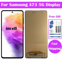 6.7 "New Original AMOLED For Samsung Galaxy A73 5G LCD Display With Touch Digitizer Screen Digitizer
