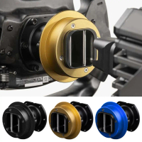 อะแดปเตอร์ด้านข้างล้ออลูมิเนียมอัลลอยด์ แบบปลดเร็ว เข้ากันได้กับ Fanatec QR2 Pro Aerospace สำหรับอุป