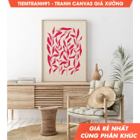 Tranh treo tường Gallery Wall Art, Gallery Wall Bundle, Matisse Leaf, tặng kèm đinh treo, nhận in th