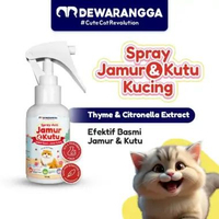 Dewarangga Spray Anti Jamur & Kutu Kucing 70 Ml