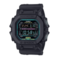 【CASIO 卡西歐】G-SHOCK 太陽能電力 虛擬世界電子腕錶 母親節 禮物 55.5*53.6mm / GX-56MF-1