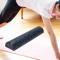 Half Foam Roller Half Roller Foam, Gym Training, Back Legs, Foot Massage Portable Foam Half Roller Massage Yoga Column
