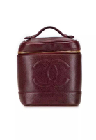 CHANEL 二手香奈兒 CC 魚子醬化妝包